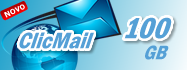 ClicMail - 100 GB para e-mails